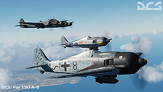 DCS: Fw 190A-8 a nová AIM-120