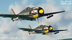 DCS: Fw 190A-8 a nová AIM-120