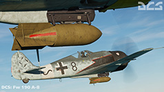 DCS: Fw 190A-8 a nová AIM-120