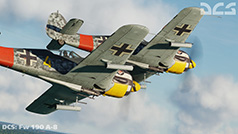 DCS: Fw 190A-8 a nová AIM-120