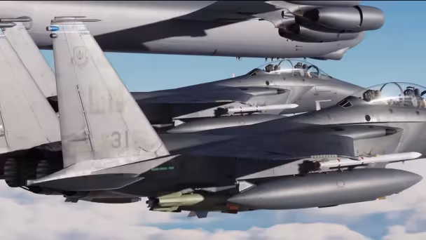 Check Six Simulations oznamují PC-9/A pro DCS World a výukové video pro F-15E radar vzduch-země