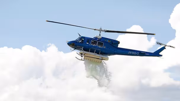 DCS SAR (Helicopters and civilian ops project) ha&scaron;en&iacute; pož&aacute;rů