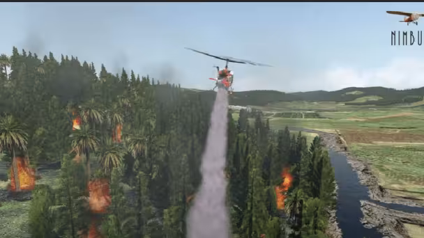 Nimbus UH-1H Ha&scaron;en&iacute; pož&aacute;rů