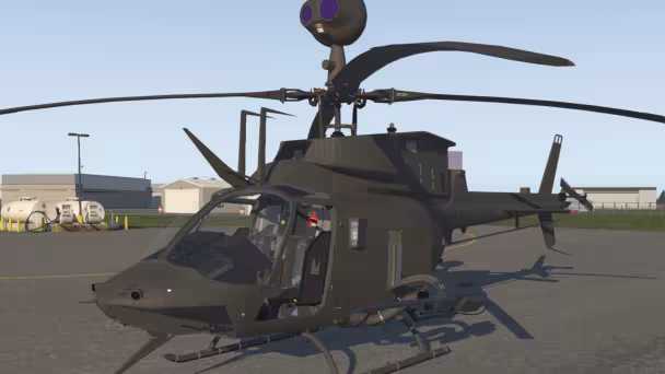 Bezplatn&yacute; OH-58D Kiowa Warrior pro X-Plane