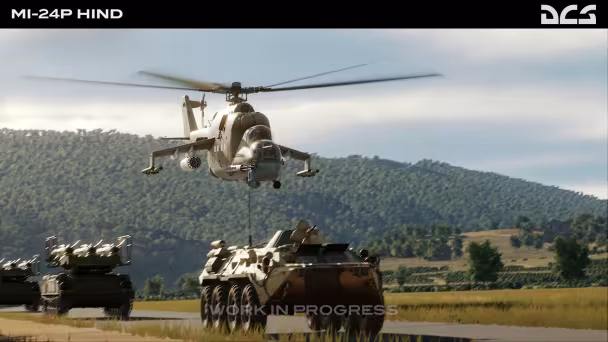 Ček&aacute;n&iacute; na  DCS: Mi-24P Hind