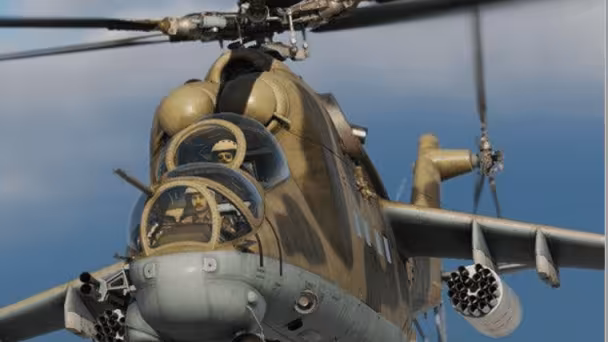 DCS: Mi-24P Hind Stručn&aacute; př&iacute;ručka EA Manu&aacute;l CZ