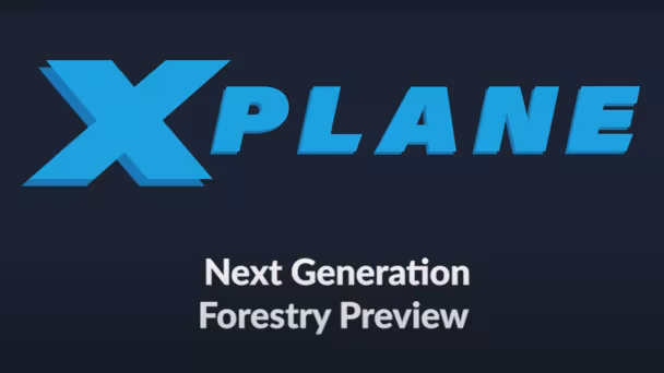 Laminar Research představuje novou technologii stromů pro X-Plane