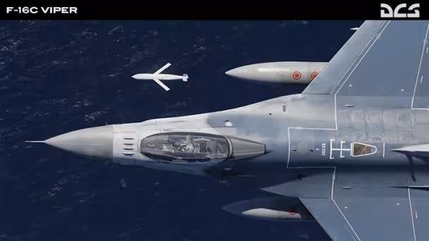 DCS World, nov&eacute; funkce pro F-16C a F/A-18C