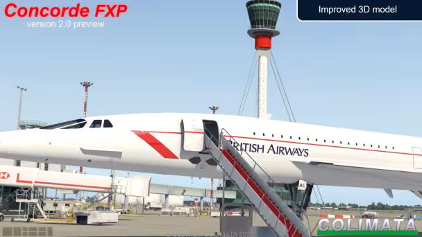 Colimata oznamuje Concorde V2 pro X-Plane