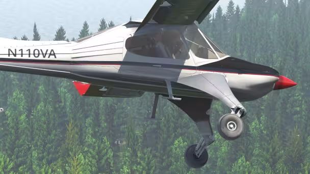 Thranda  PZL-104 Wilga brzy v X-Plane 11