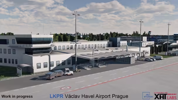 Jeli Studios Announces oznamuje Leti&scaron;tě V&aacute;clava Havla pro X-Plane a bude zdarma!