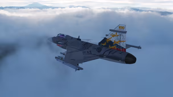 DCS: MB-339 trailer a pokrok v modu JAS-39 Gripen pro DCS World