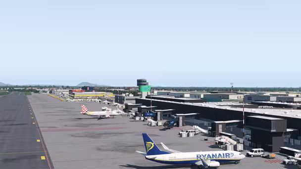 Windsock Simulations vydali Bergamo Airport V2 pro X-Plane