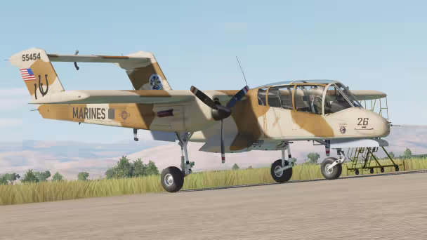 Komunitn&iacute; DCS: OV-10A Bronco od Dikennek/SPLIT AIR je dostupn&yacute;