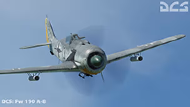 DCS: Fw 190A-8 a nov&aacute; AIM-120