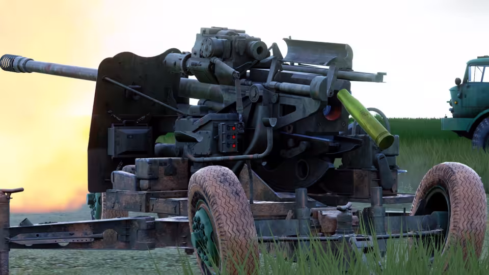 DCS: MK-84 AIR pro F-16, aktualizace systému počasí, KS-19 100mm flak