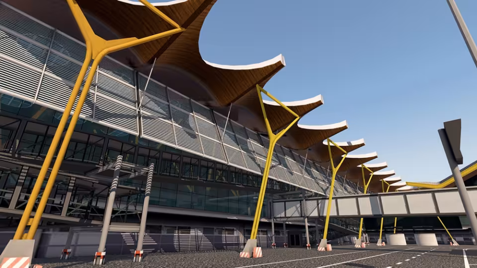 Aerosoft vydává Madrid International pro X-Plane