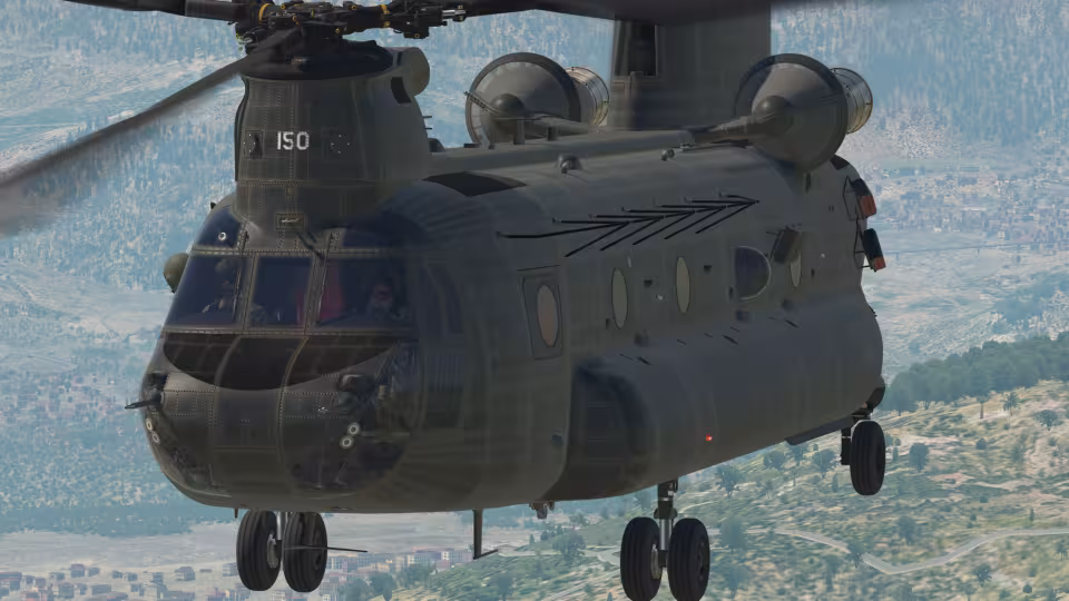X-Trident vydává CH47-D Chinook pro X-Plane 11