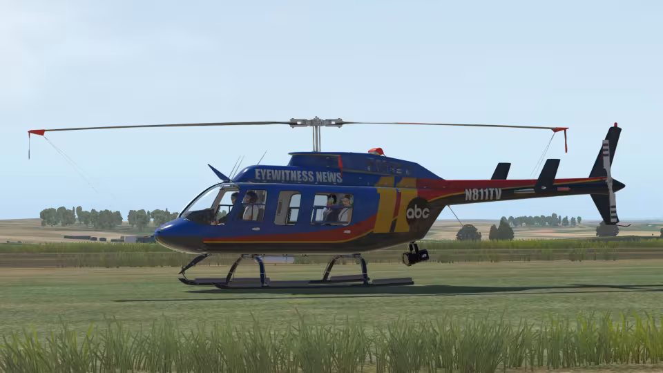 Cowan Simulation vyd&aacute;vaj&iacute; 206L3 LONGRANGER pro X-Plane