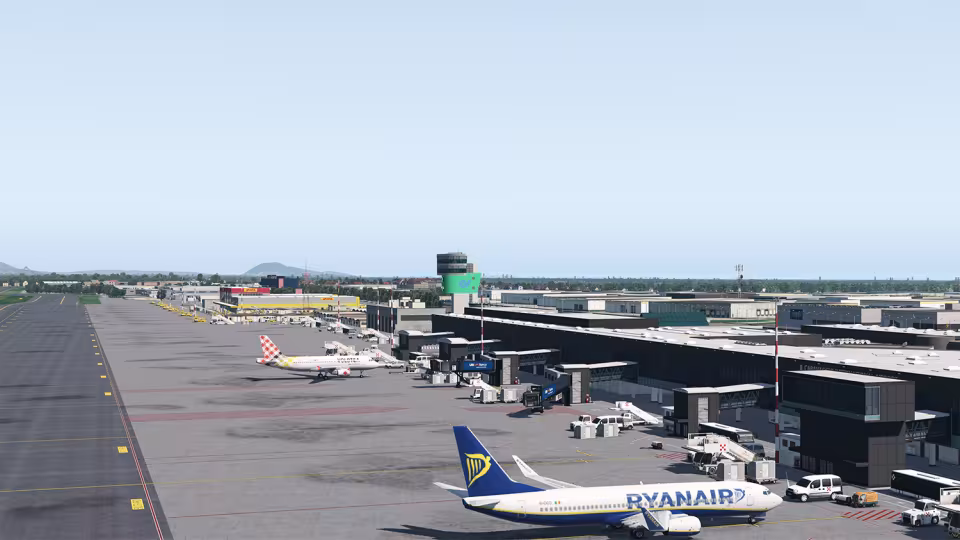 Windsock Simulations vydali Bergamo Airport V2 pro X-Plane