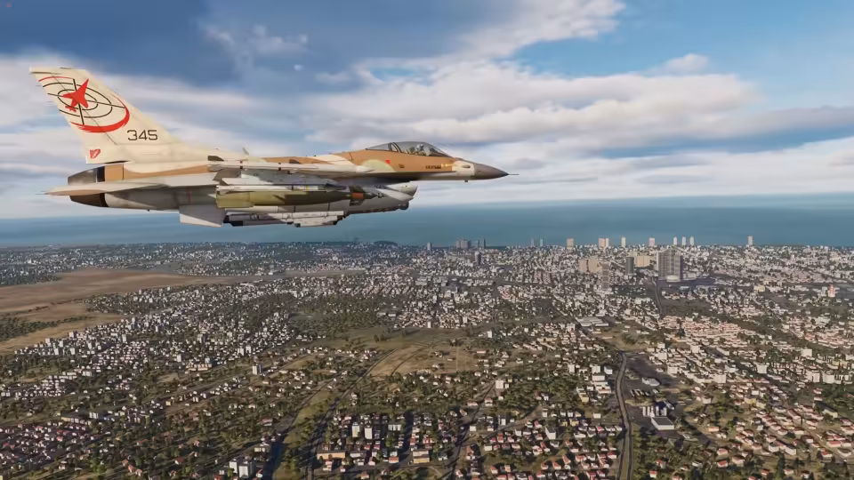 DCS: F-16 datalink pro HARM a HTS