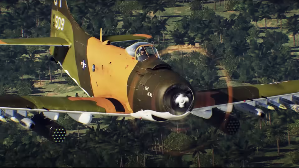 Společnost Eagle Dynamics n&aacute;m uk&aacute;zala nejnověj&scaron;&iacute; informace o letounu A-1H Skyraider společnosti Crosstail